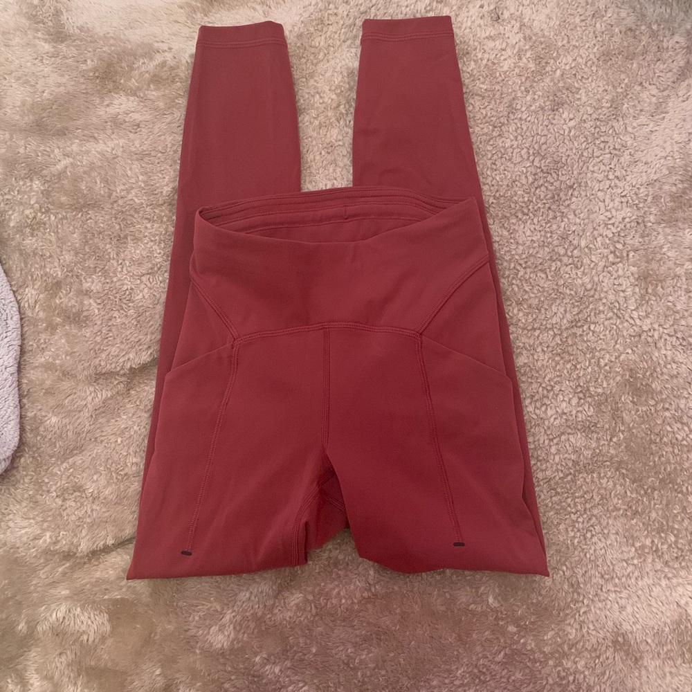 pink lululemon leggings